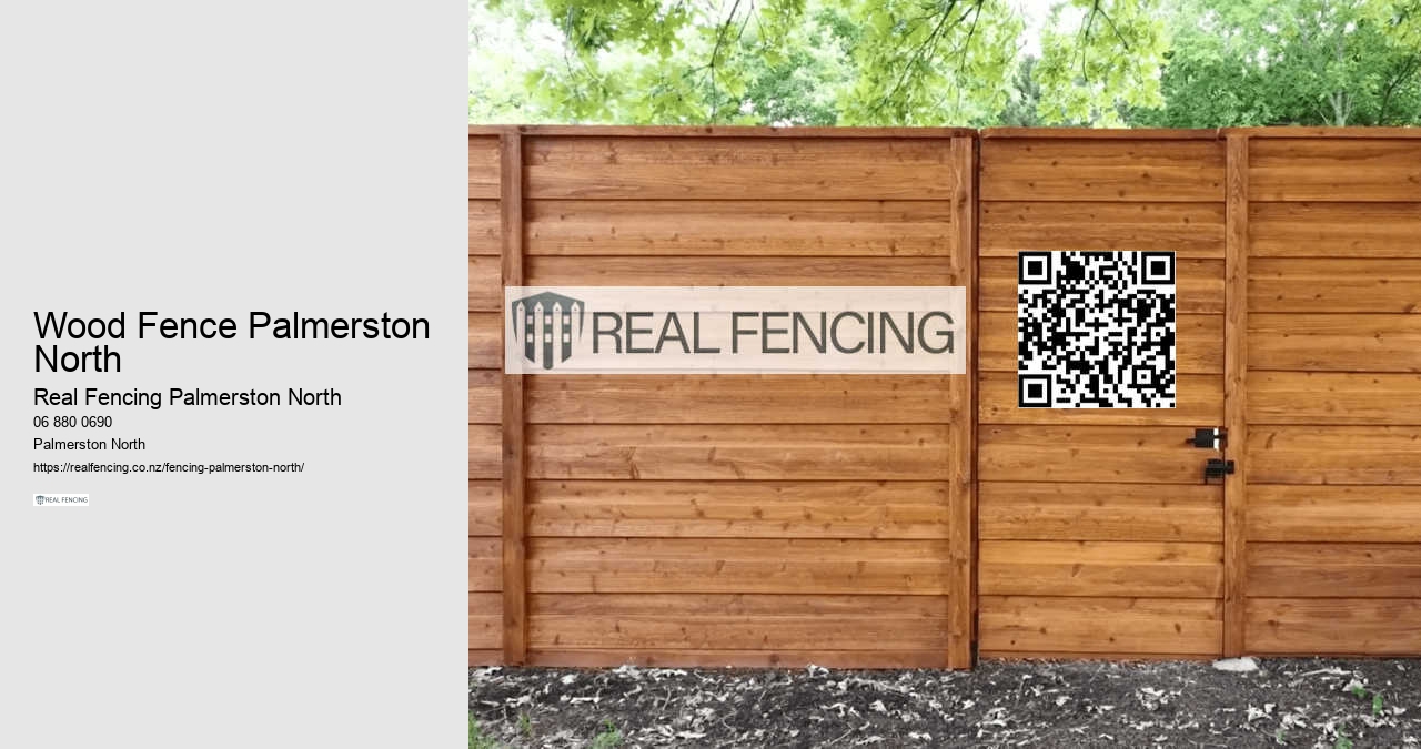 Wood Fence Palmerston North
