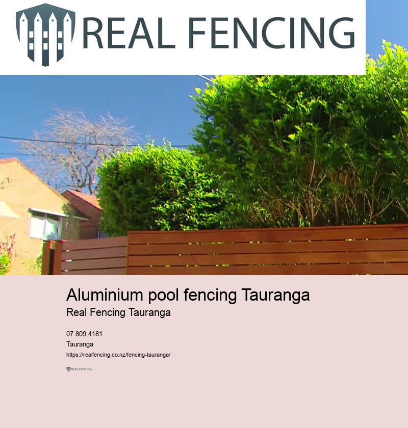 Tauranga fencing