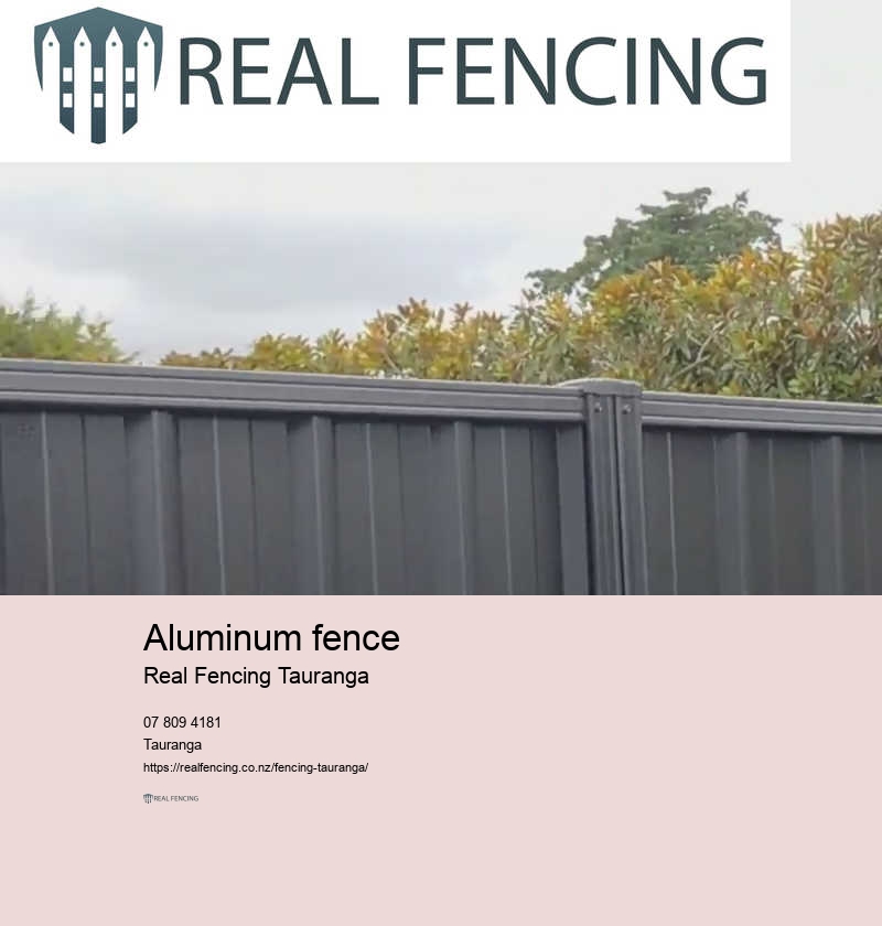 Pool fencing