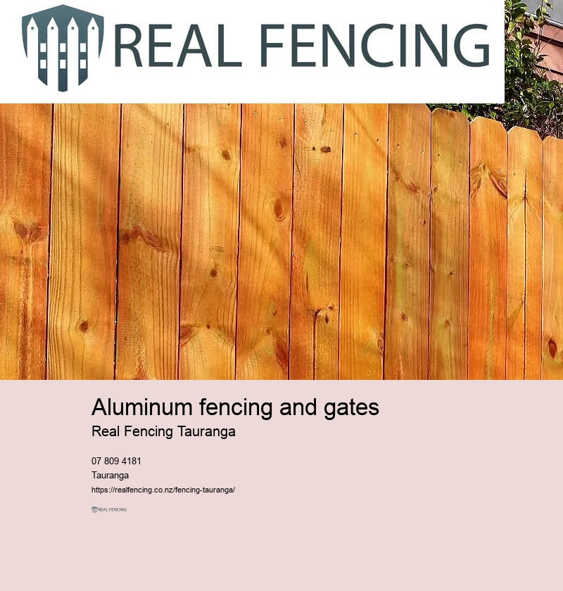 Metal fencing and gates