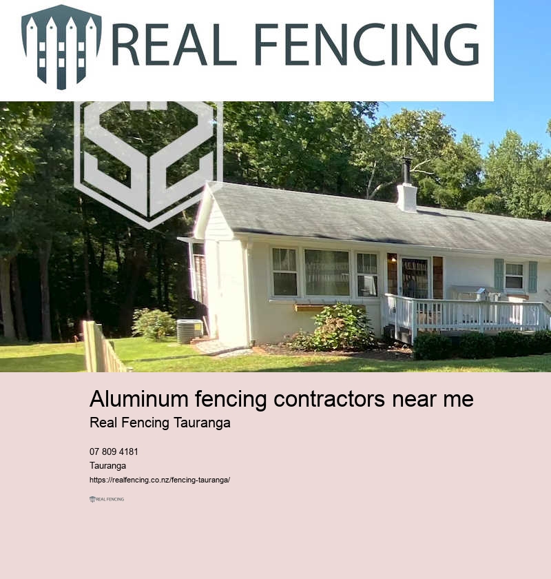 Does aluminum fencing rust