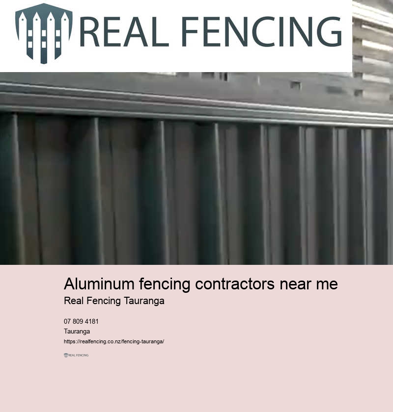 PVC fencing