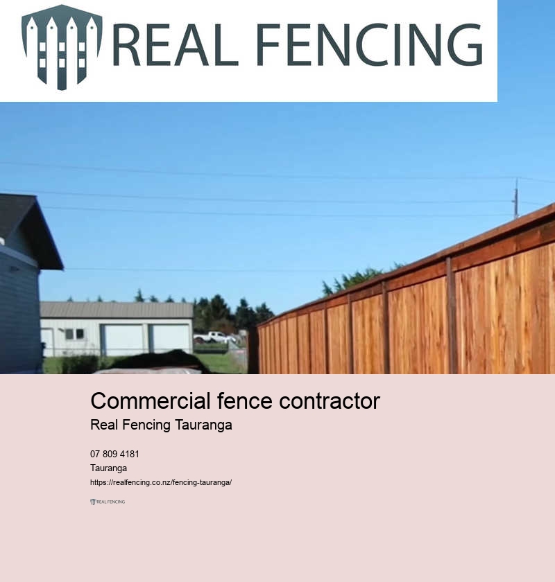 Fence contractor