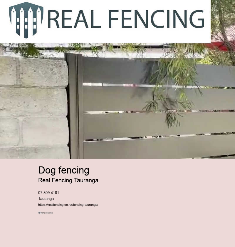 Swimming pool fencing