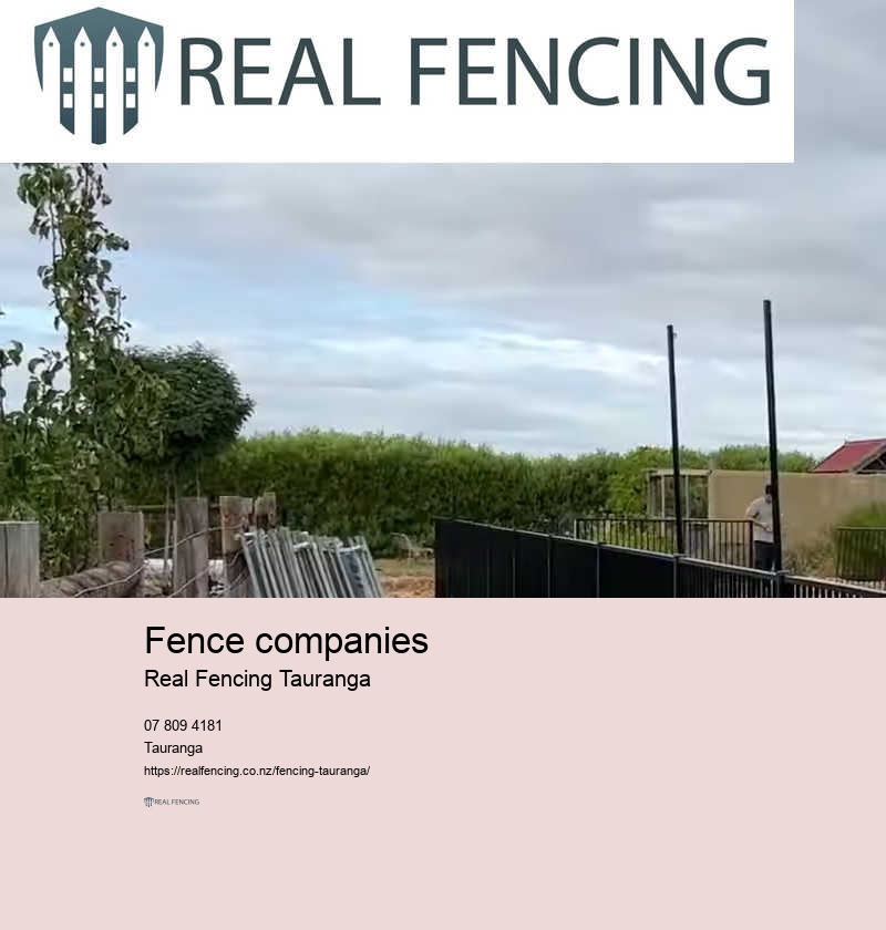 Fence contractor