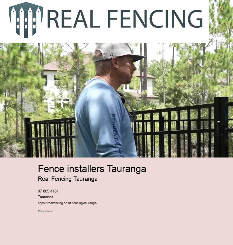 Tauranga fencing