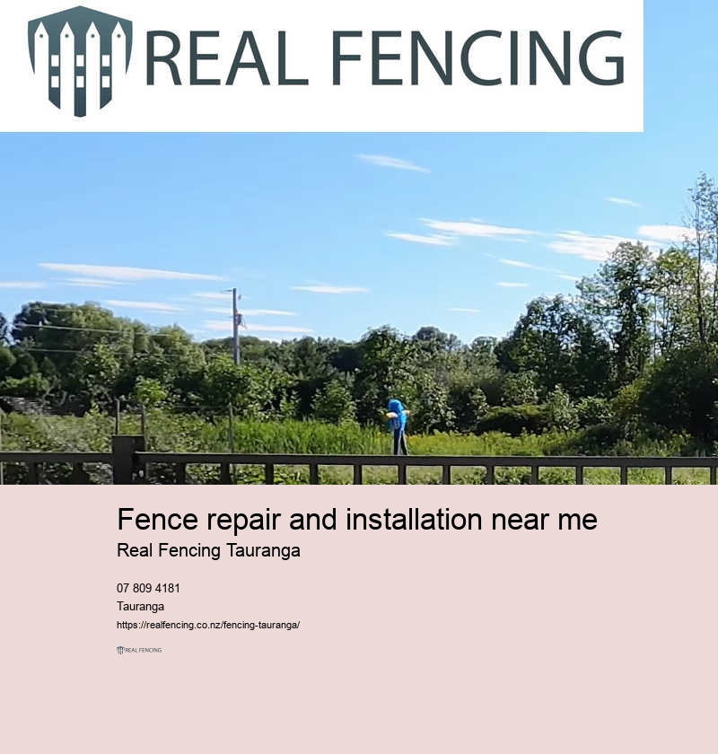 Tauranga fences