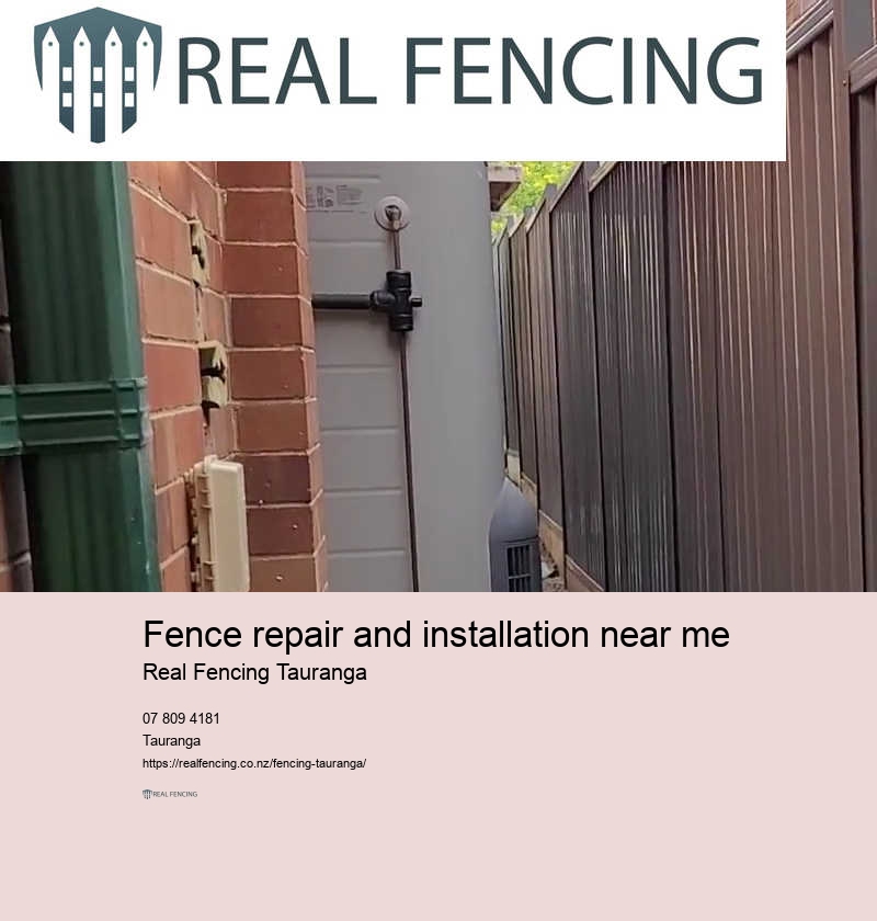 Fence repair company