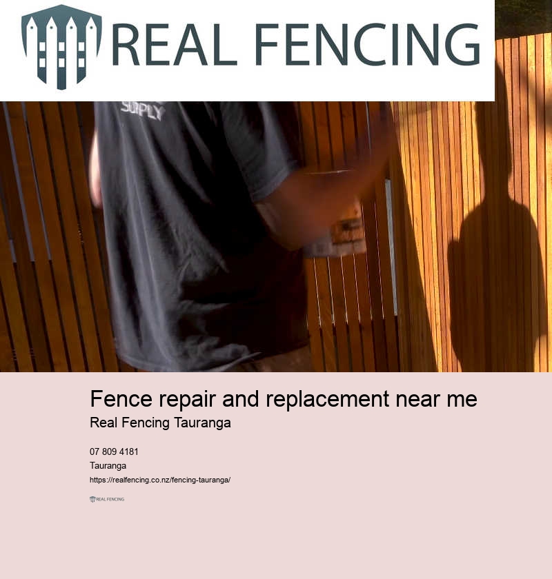 PVC fencing