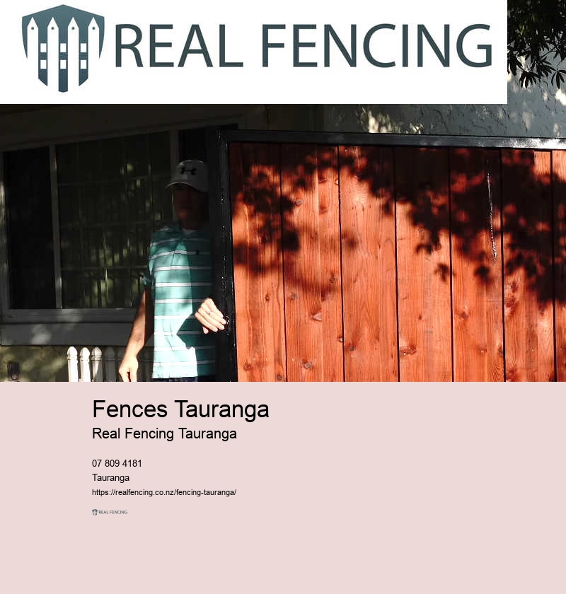 Timber fencing Tauranga