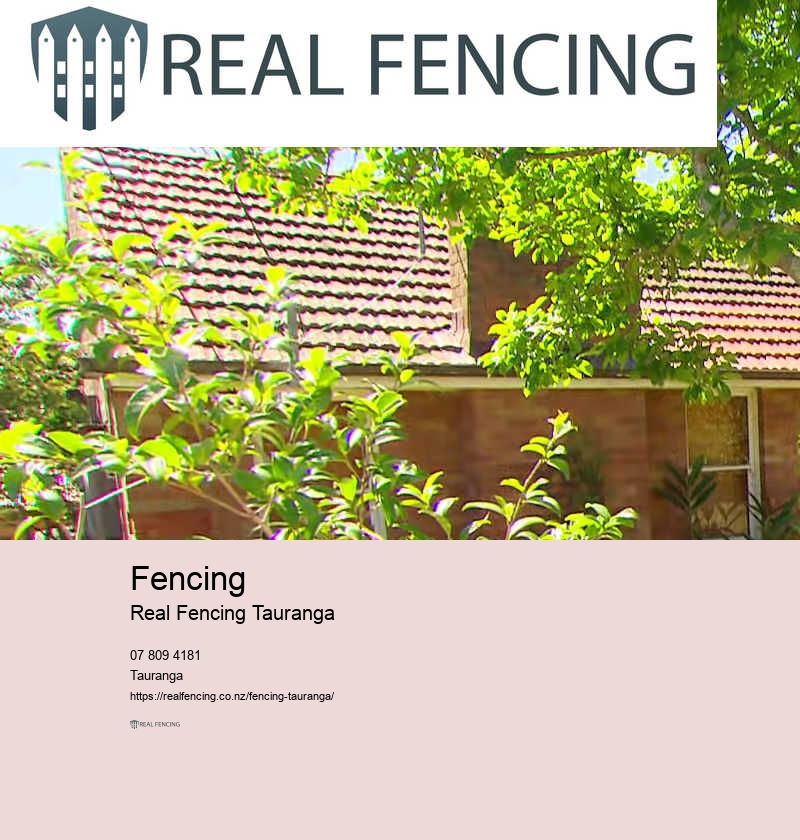 Timber fencing ideas