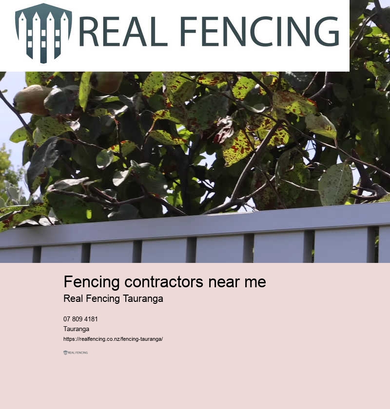 Fencing contractors