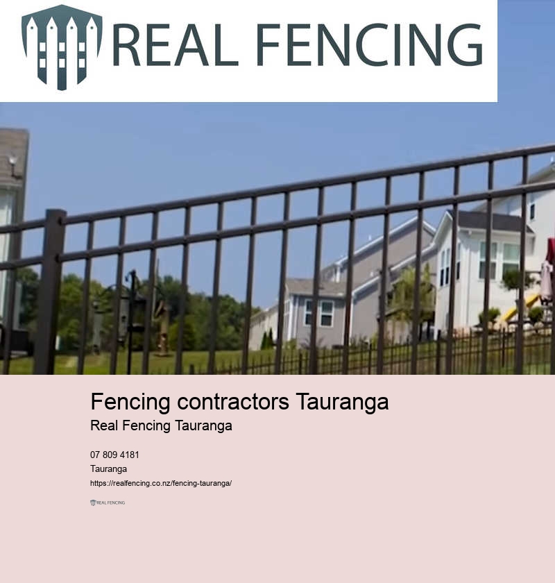 Metal fencing contractors