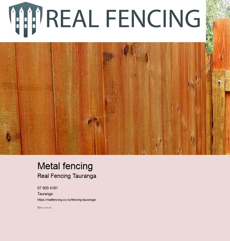 Metal fencing companies near me