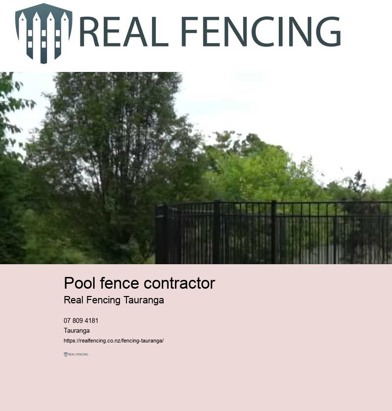 Fence and contractor