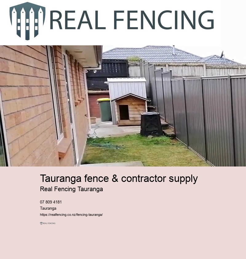 Timber and fencing supplies