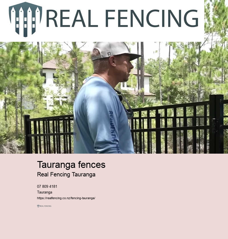 Fence contractor Tauranga