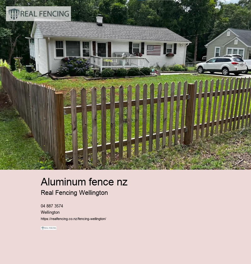 aluminum fence nz