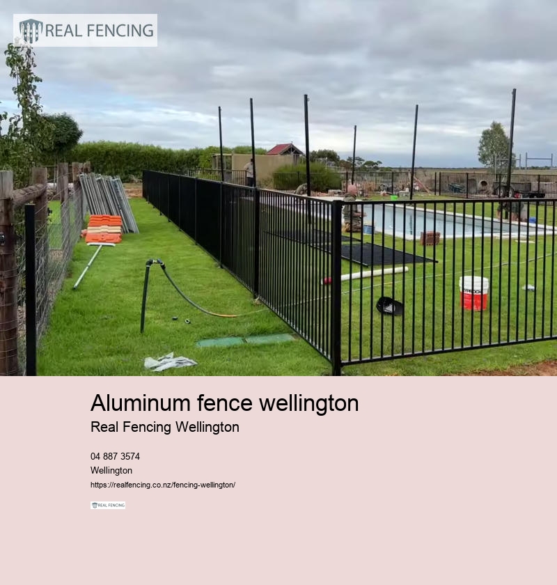 aluminum fence wellington