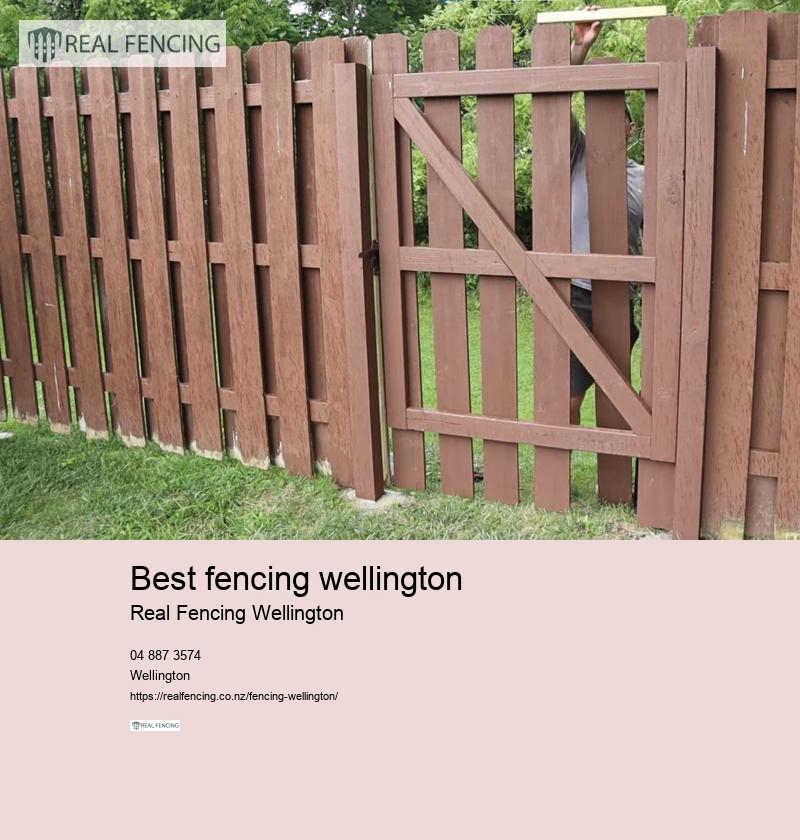 best fencing wellington