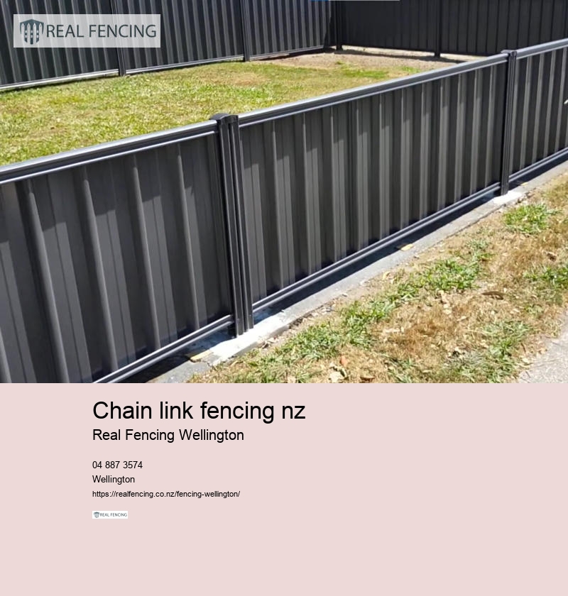 chain link fencing nz