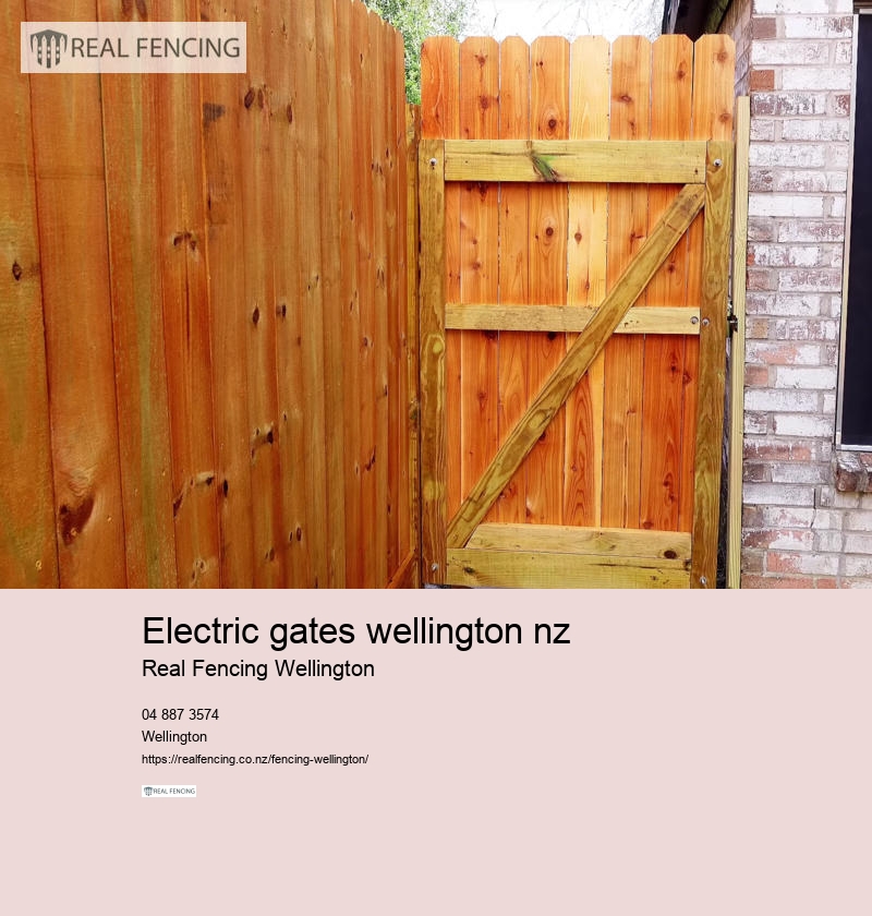 electric gates wellington nz