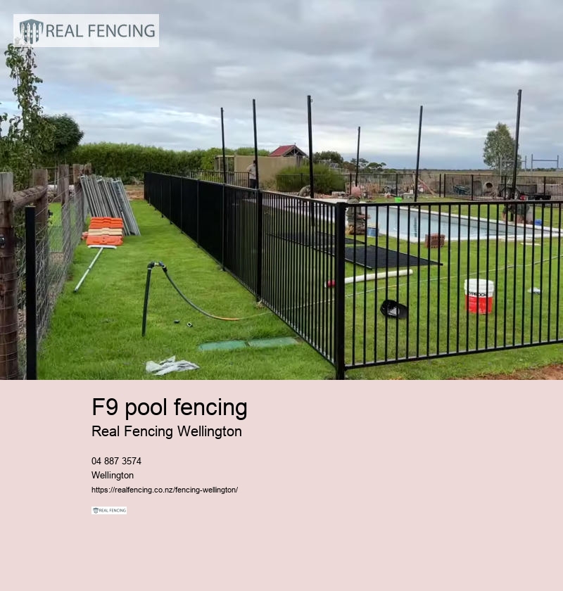 f9 pool fencing