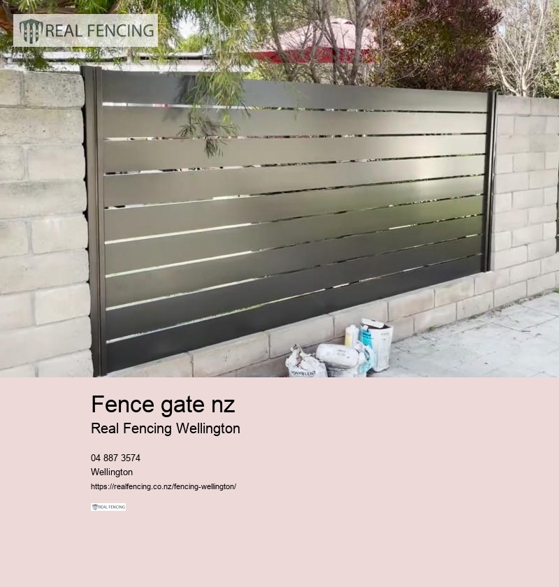 fence gate nz