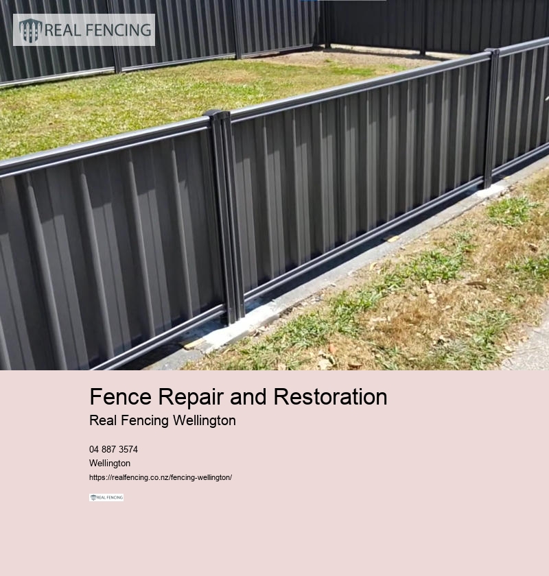 Fence Repair and Restoration