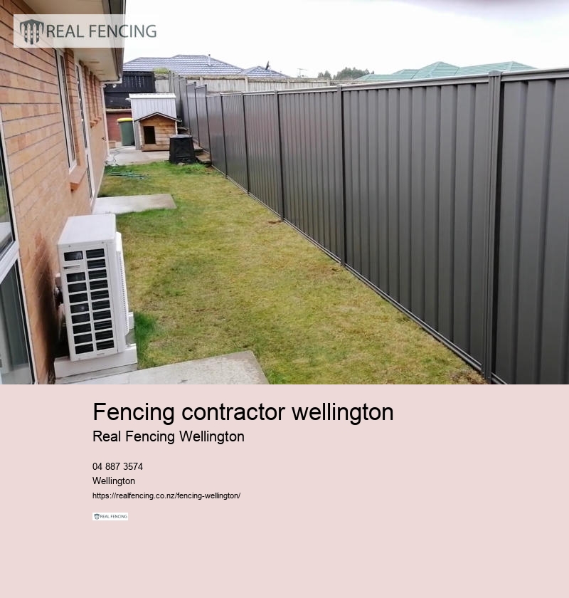 fencing contractor wellington