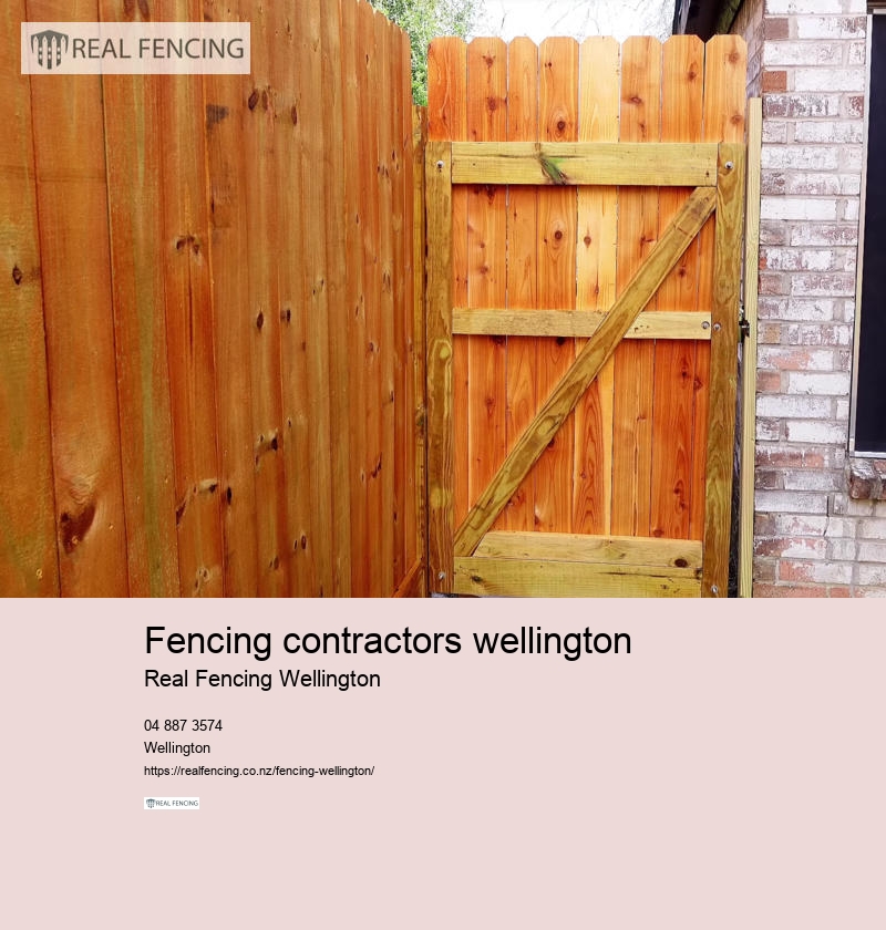 fencing contractors wellington