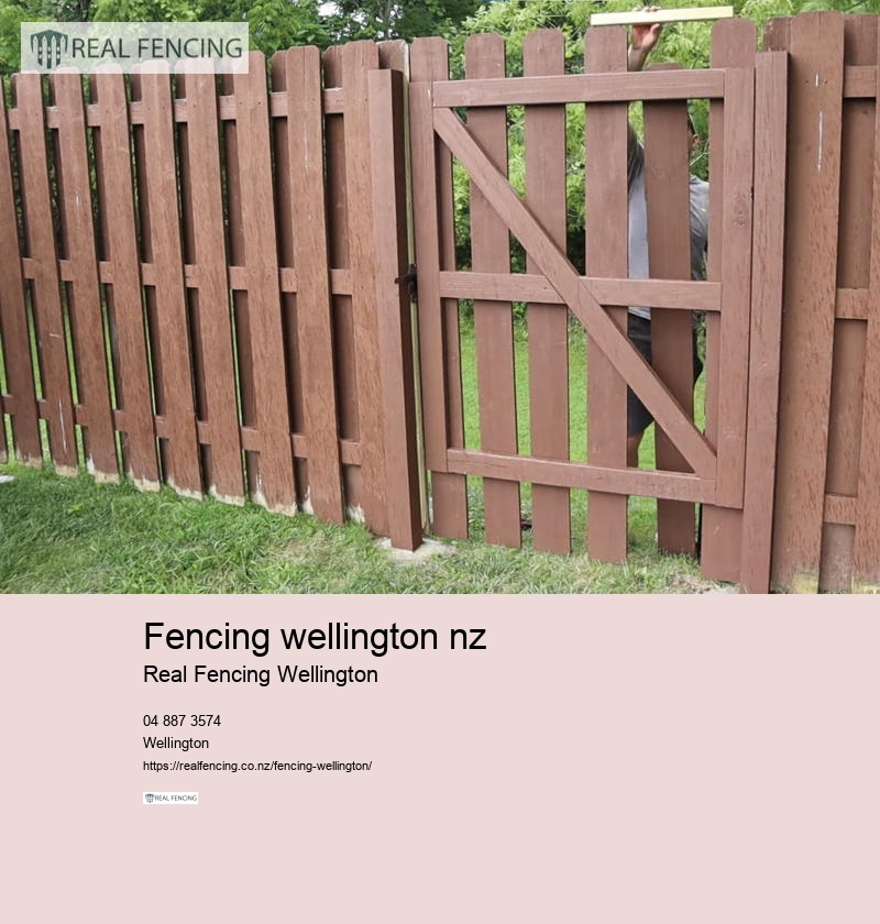 fencing wellington nz