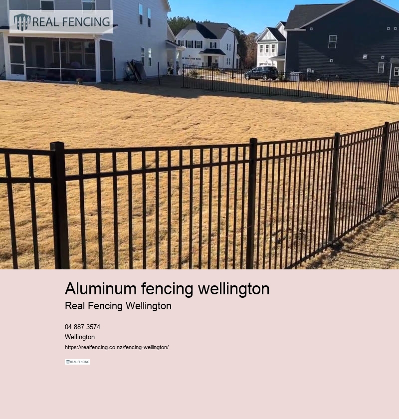 aluminum fencing wellington