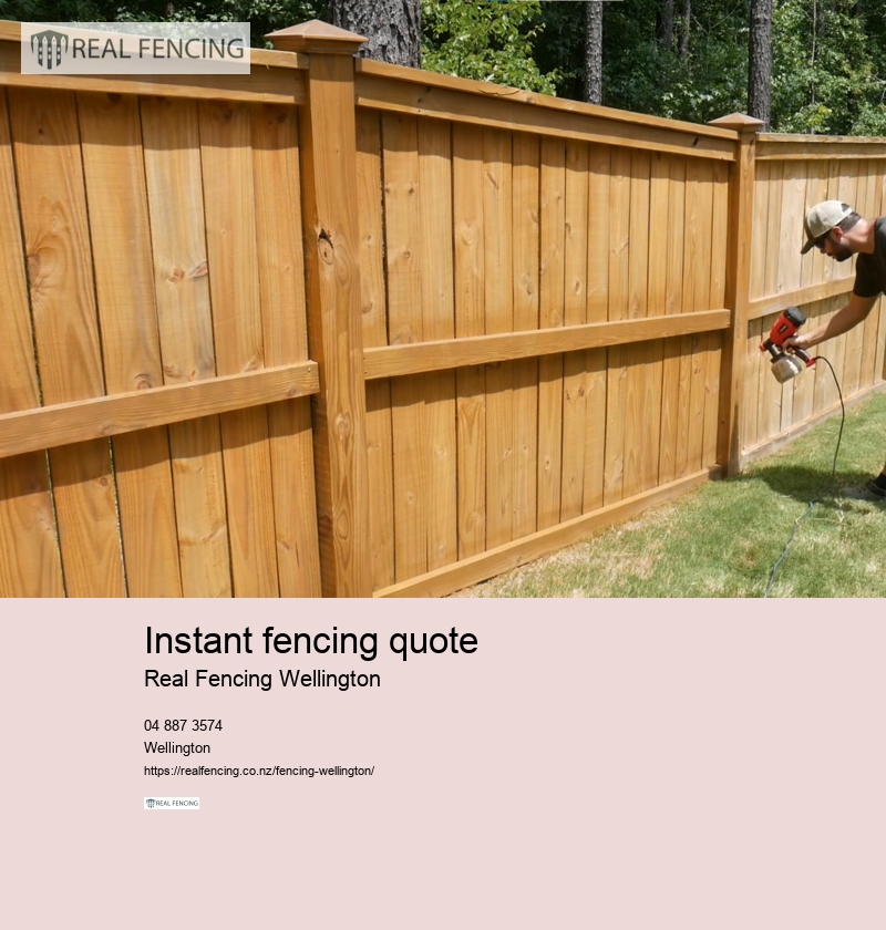 instant fencing quote