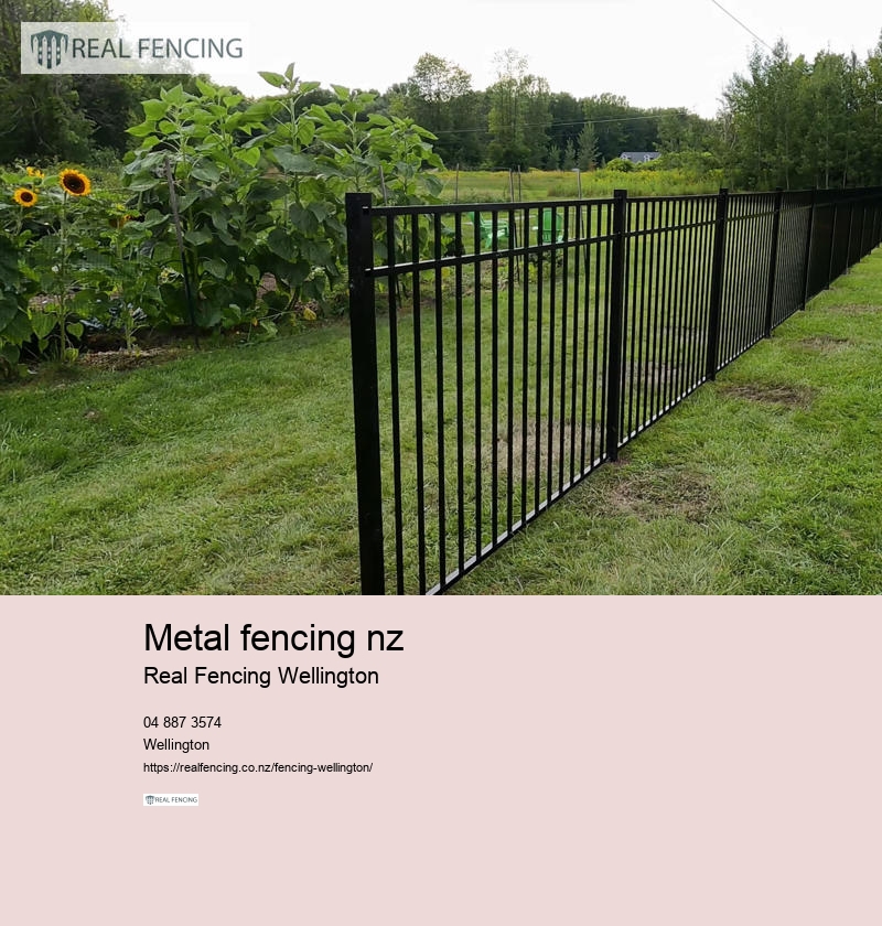 metal fencing nz