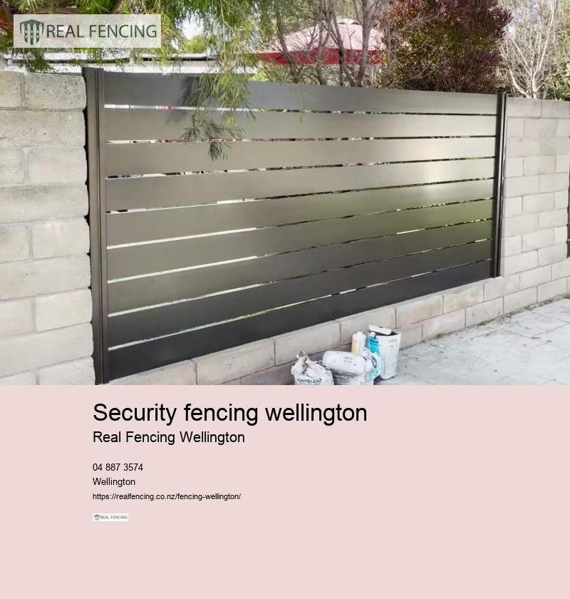 security fencing wellington