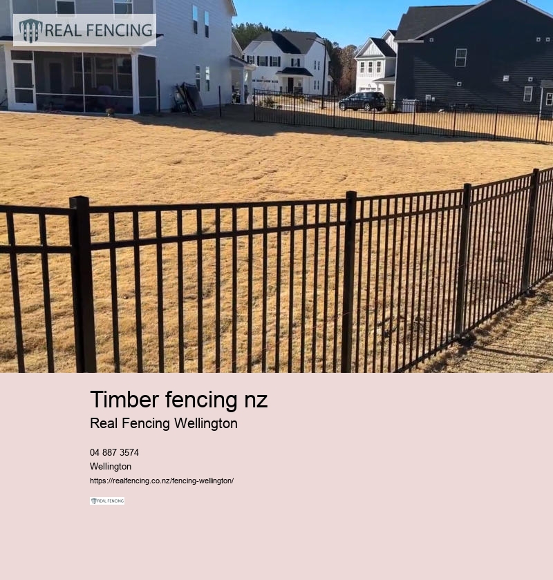 timber fencing nz